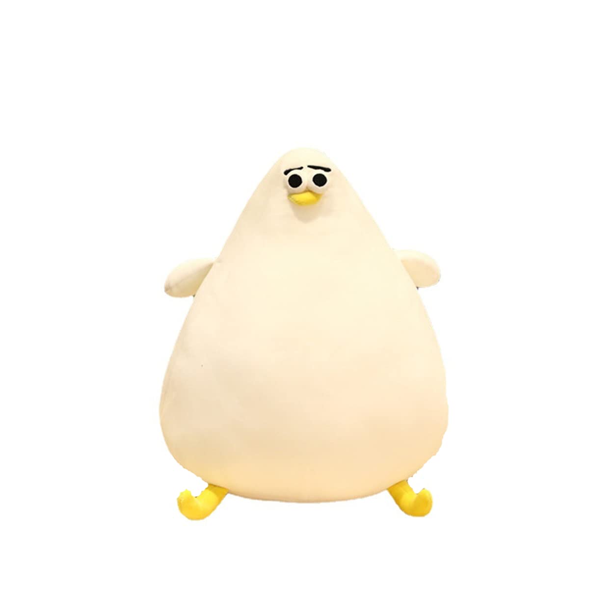 DEYI 26/40cm Simulation Mother Hen Doll, Funny Fat Chicken Plush Toys, Cute Cartoon Chicken Pillow, Creative Gift (40.cm)