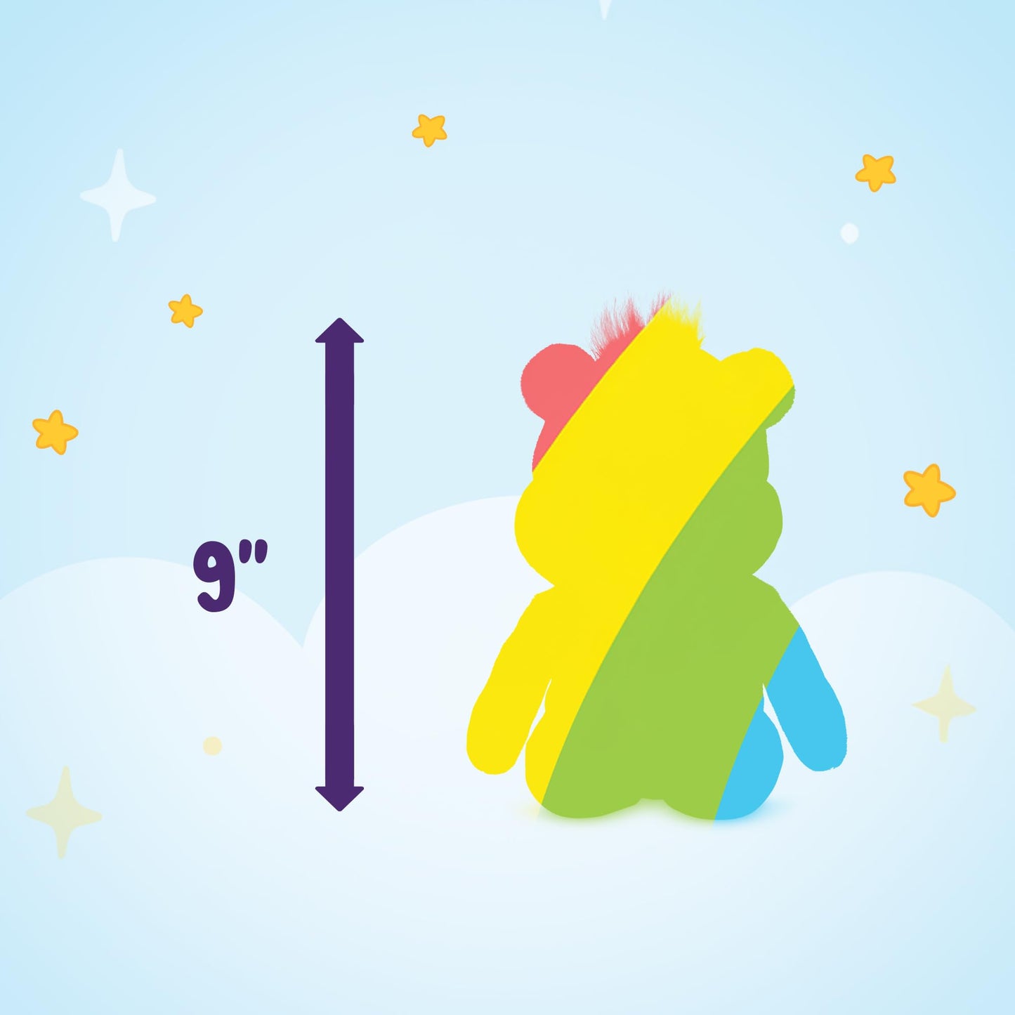 Care Bears 22033 9 Inch Bean Plush Love-A-Lot Bear, Collectable Cute Plush Toy, Cuddly Toys for Children, Soft Toys for Girls and Boys, Cute Teddies Suitable for Girls and Boys Aged 4 Years +