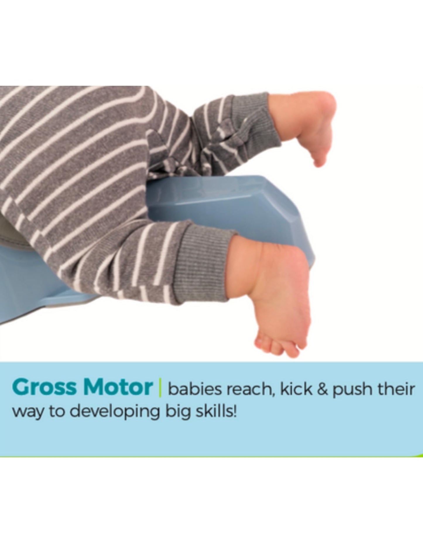 Crawligator Tummy Time Mobility Toy for Infants 4-12 Months (Sand)