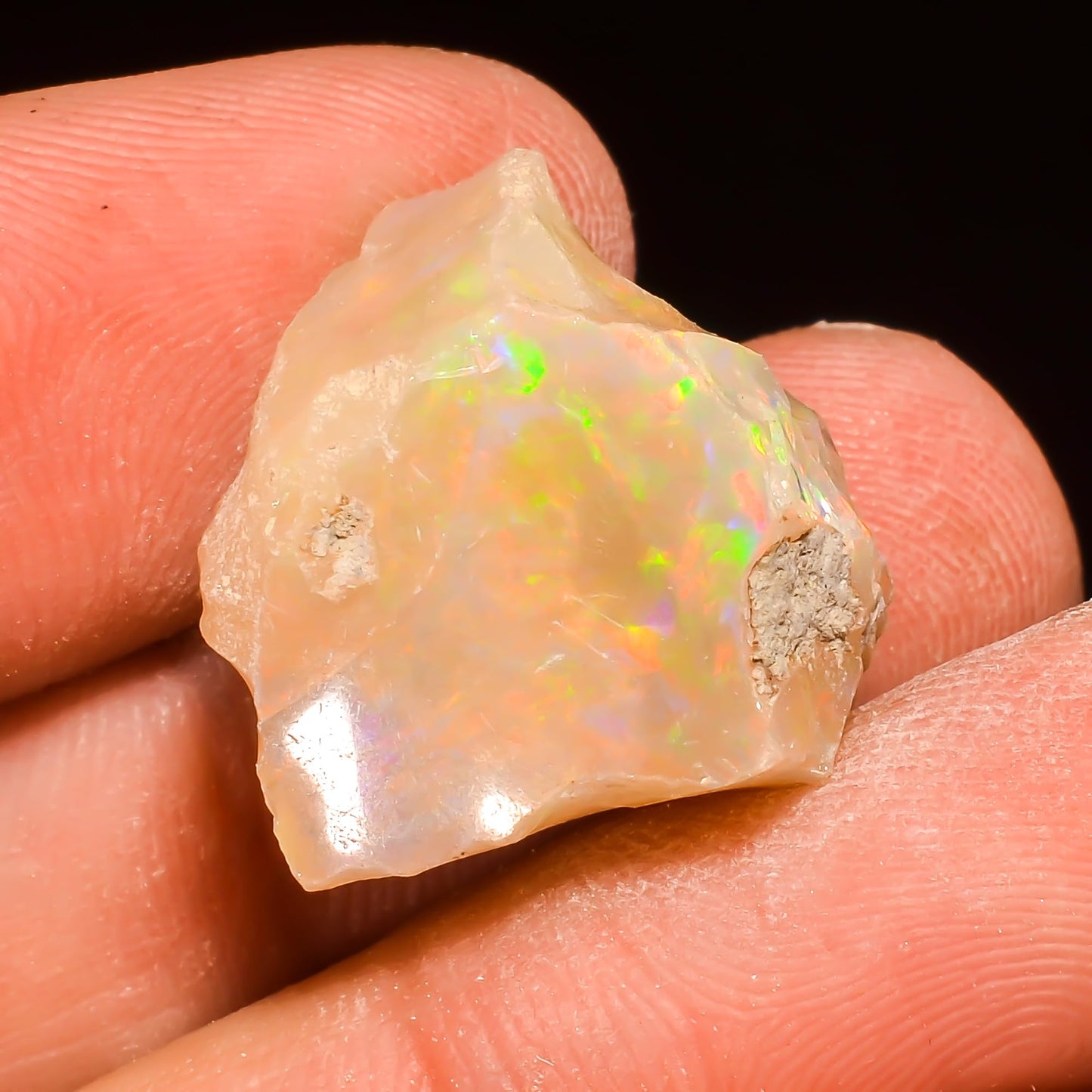 17+ Carat, YASHEE Natural Raw Ethiopian Opal Gemstone, Real Rough Crystals, Chakra Healing, Wholesale Lot, Wire Wrapping, Rock Stone, Birthstone, Crafts & DIY, AA+ Quality For Jewelry Making