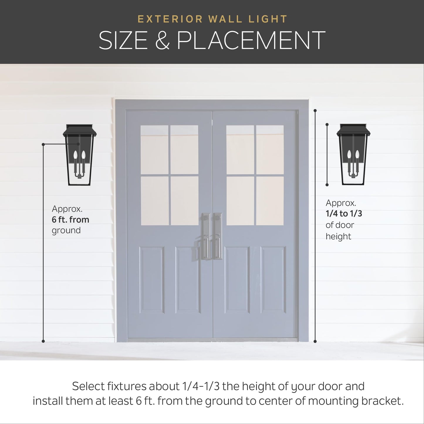 Kichler Tournai 18” Outdoor Wall Light with Clear Seeded Glass in Londonderry, 1-Light Traditional Fixture, 9356LD