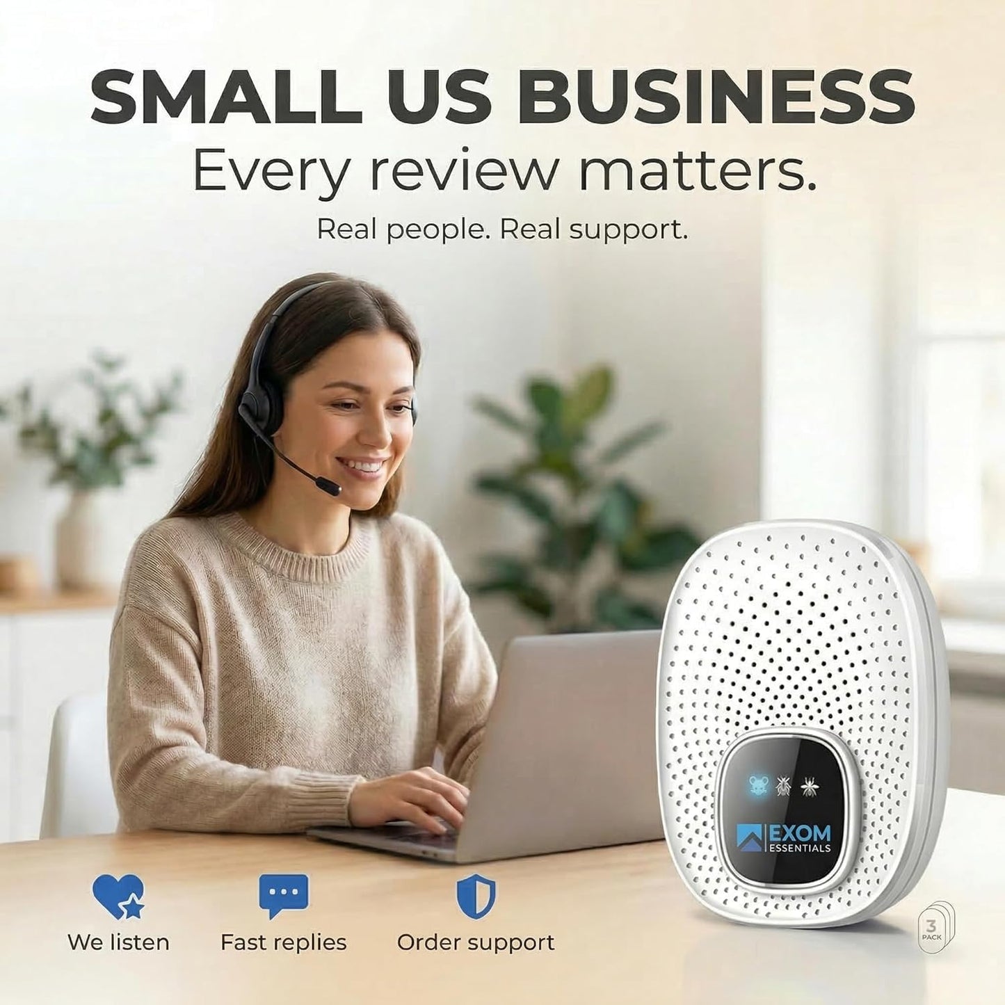 T-25, Ultrasonic Pest Control Repeller - Electronic & Ultrasound, Indoor Plug-in Repellent - Get rid of - Rodents, Mice, Squirrels, Bats, Insects, Bed Bugs, Ants, Fleas, Spiders, Roaches (2 Pack)