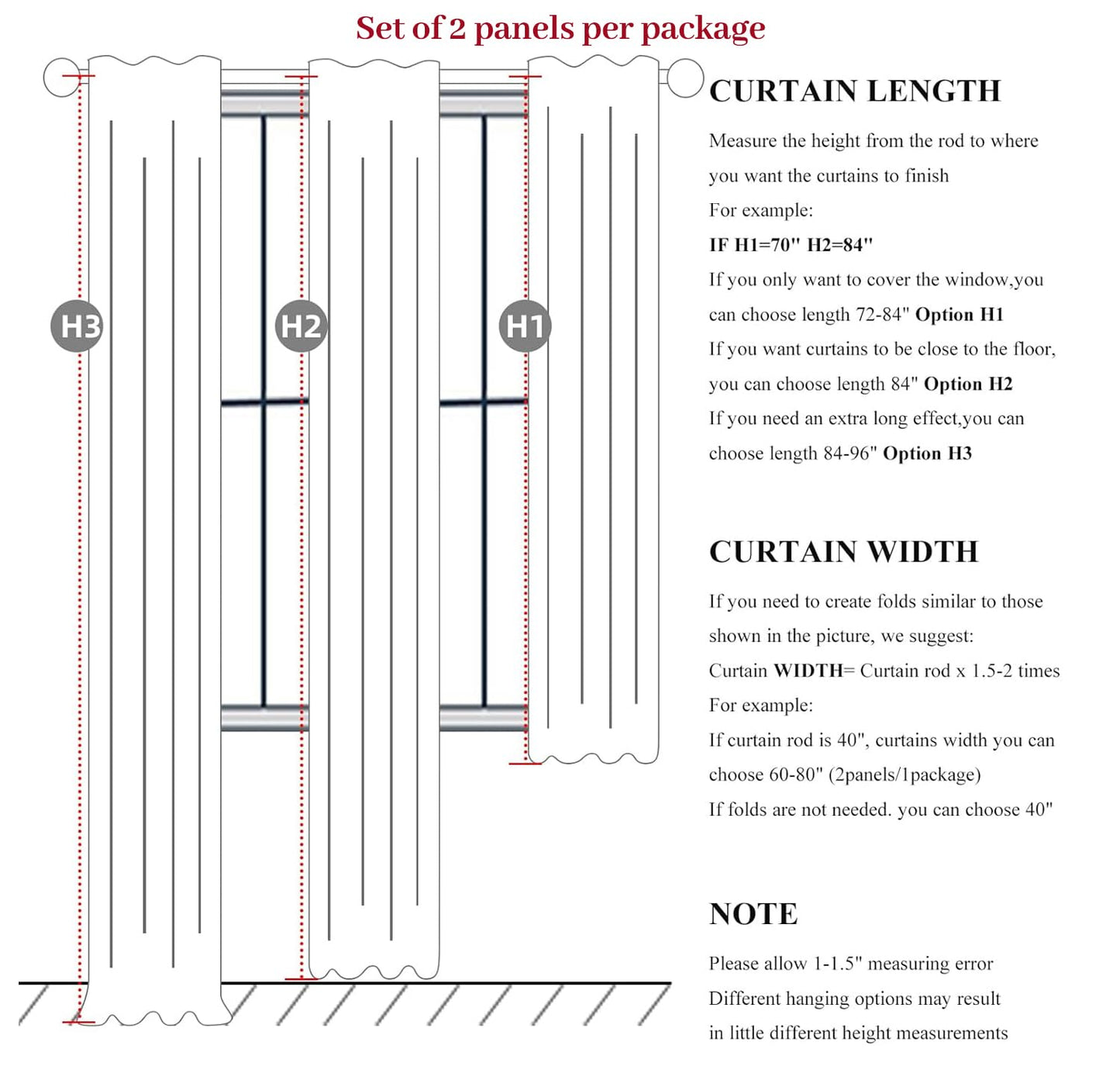 100% Blackout Curtains 84 Inch Length 2 Panels Set Farmhouse Style for Bedroom Windows/Living Room Thermal Insulated Neutral Boho Drapes Linen Blend Natural Ivory 7ft Long Hook Belt Pleated/Back Tab