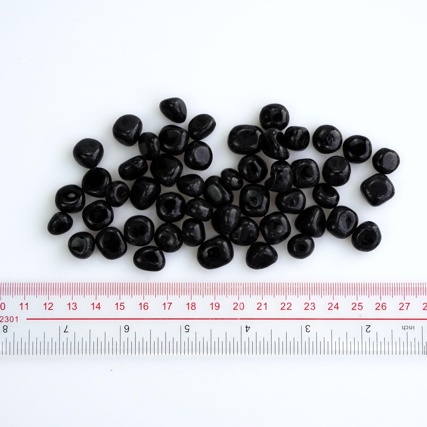Sisamn 3Lb Black Obsidian Tumbled Stone Chips Crushed Polished Crystal Points Bulk for Jewelry Making,Vase Filler,Reiki Healing Stone, Fish Turtle Tank, Plants Decor