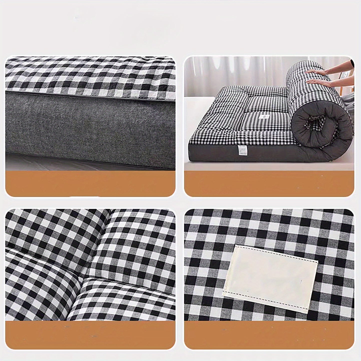 Comfortable Mattress Pad - Breathable Cooling Fiber Filling - Not Waterproof, Made of Woven Fabric - Suitable for Year-Round Use, Perfect for Bedrooms, Guest Rooms, Or Dorms - Thickness of 2.36-3.15inch