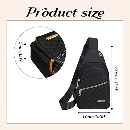 2026 Quilted Waist Crossbody Bag