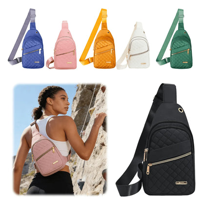 2026 Quilted Waist Crossbody Bag