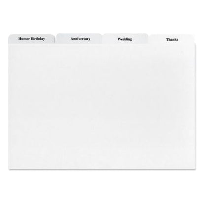 Current World Travel Greeting Card Organizer Box with Dividers - Storage for 140+ Cards by Occasion and Recipient, Christmas, Birthday, Sympathy Cards, Photos, Large 7" x 9" x 9-1/2"