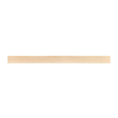 Homeforia 24 inch Wood Floating Shelves, High End Solid Natural Wood 24inch Floating Shelf for Wall, Unfinished Wooden 24 inches Floating Shelves, Heavy Duty Bracket, 24 X 6.5 X 1.75 in, Set of 2