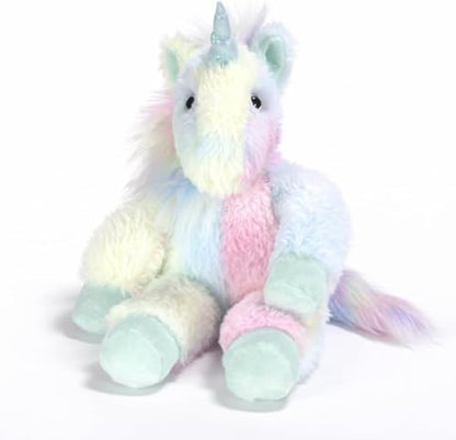 Vermont Teddy Bear Unicorn Stuffed Animal 18 in | Rainbow Unicorn Stuffed in USA with 100% Recycled Filling | Each Plush Saves 18 Plastic Bottles from Landfills