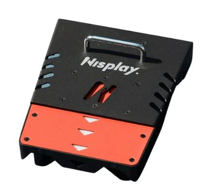 Nisplay Portable Tennis Ball Machine (26lbs) - Dual Motor for TopSpin and Backspin, 80+ Balls, Max 68MPH, 4+ Hours Play with External Lithium Battery (Ball Machine Only)