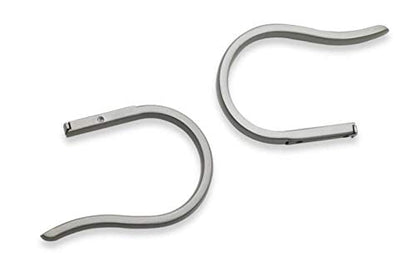 Umbra Curtain Holdback for Window Treatment Drapery Rod, Nickel