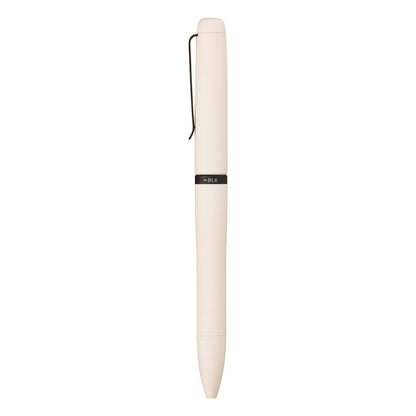 Uni Jetstream Prime Rotational Twist-Action 3-Color Ballpoint Pen, Equipped with 0.5mm Lite Touch Ink (Black, Red, Blue), All-Metal Barrel, Cloudy White, SXE3LPR05.46