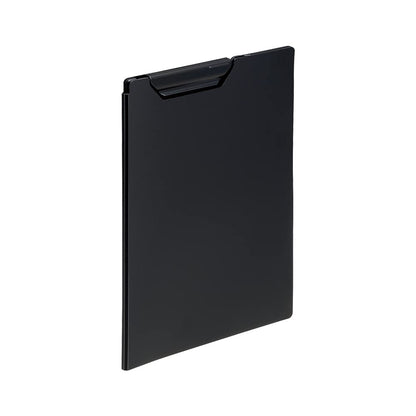 Lihit Lab F5902 Noir Clip File, A5, Black