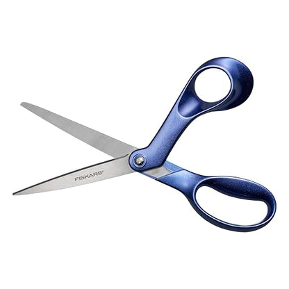 Fiskars Explore Scissors, Design Collection, Blue Expanse, 8 Inches