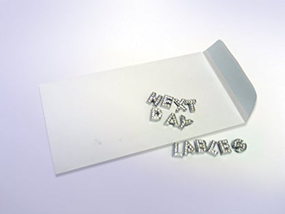 NextDayLabels #7 Coin Envelopes - 500-Pack White Gummed Money Envelopes for Cash, Coins, Jewelry, or Small Parts - Durable White Paper Cash for Home, Office, or Business Use - Made in USA
