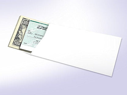 NextDayLabels #7 Coin Envelopes - 500-Pack White Gummed Money Envelopes for Cash, Coins, Jewelry, or Small Parts - Durable White Paper Cash for Home, Office, or Business Use - Made in USA