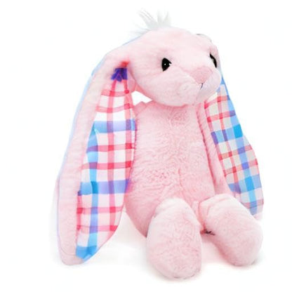 Plushible Easter Bunny Stuffed Animal, 18" (Pink) - Plush, Soft Embroidered Stuffed Bunny Toy for Kids, Newborns, Boys & Girls, Cuddly and Adorable Plush Toys