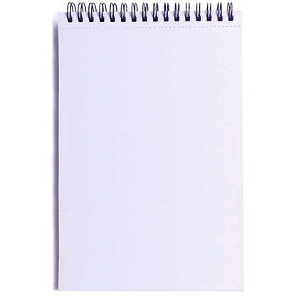 Steno Pads, 3Pack Note Pads, Pure White Thick Paper, 60 Sheets, 6” x 8” (Blank Paper)