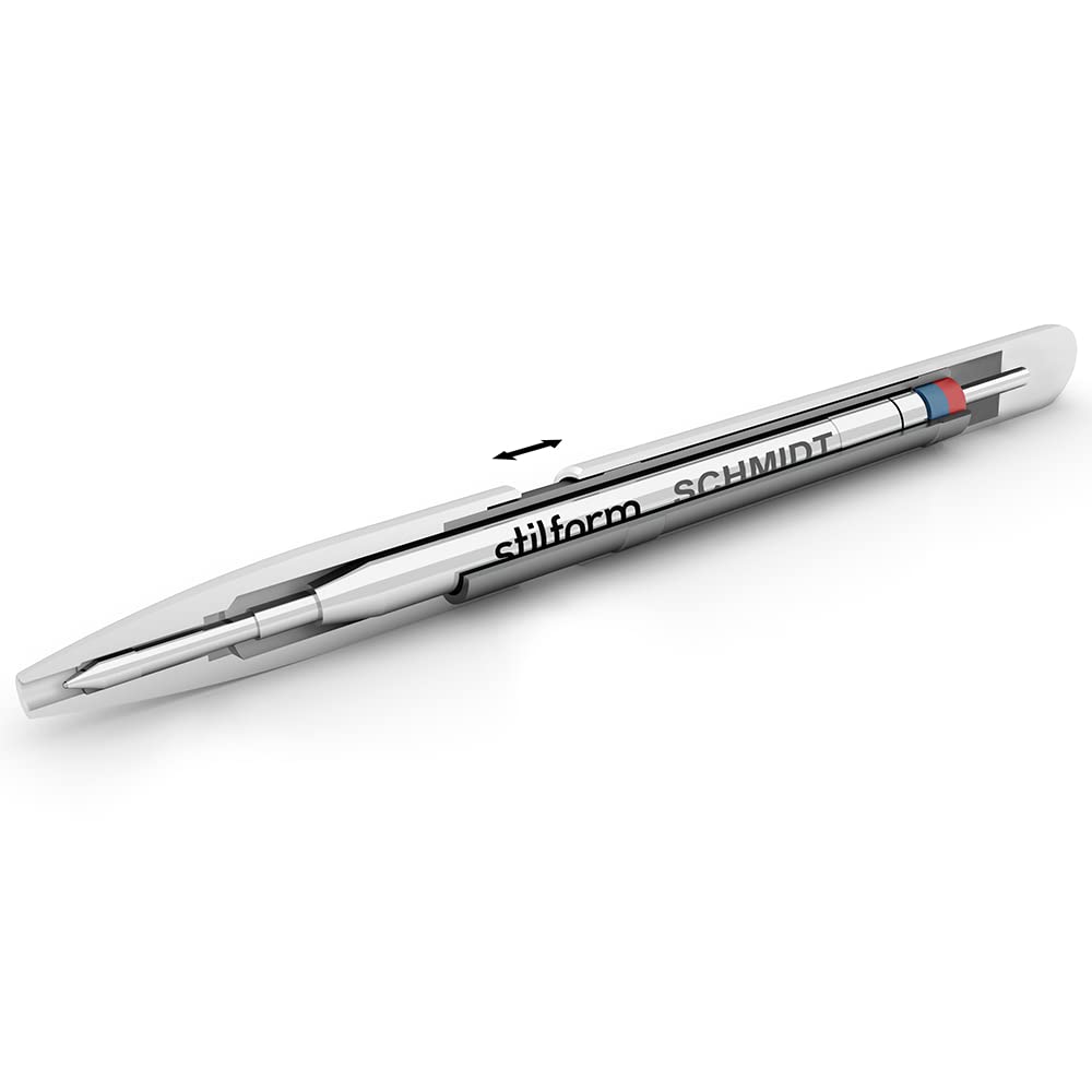 stilform - Ballpoint Pen - Precision Milled Aluminum with Magnetic Closure Mechanism and Superior Schmidt Refill - Award Winning Design (Aurora Green)