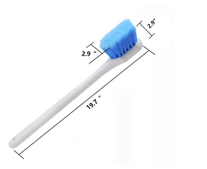 GEEP SMALL Long Handle Cleaning Brush, with Soft Bristles, Powerful Cleaning for Sink, Floor, Kitchen, Bathtub