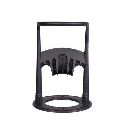 Kindling Cracker Firewood Kindling Splitter — Original Cast Iron Wood Splitting Wedge, 6.5" Safety Ring, Large 12" Frame, No Axe Needed, New Zealand Designed & Australian Made
