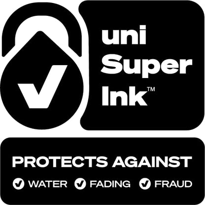 uniball Power Tank RT Ballpoint Pens, Medium Point (1.0mm), Black, 12 Pack