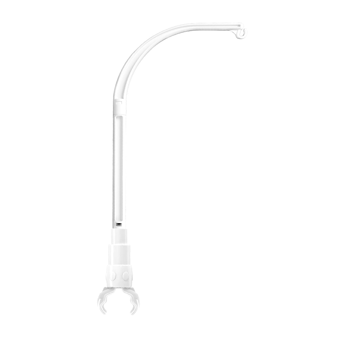 LIUDHPSP 23 inch Baby Crib Mobile Bed Bell Holder Arm Bracket, The Claw Part can be Adjusted Width-DIY Toy Decoration (Stand Without Music Box)