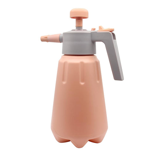 Joywayus 68oz/0.5Gallon Coral Pink Garden Pump Sprayer with Safety Valve Portable Yard & Lawn Sprayer for Spraying/Watering/Home Cleaning/Car Washing