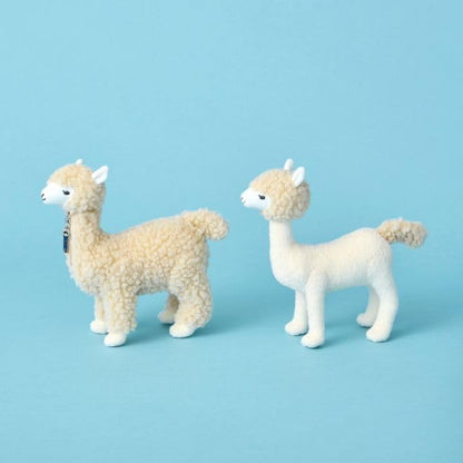 Furvana Alpaca Stuffed Animal, Llama Plush Toy, Cute Alpaca Plushie, Sleeping Pet Buddy, Llama Stuffed Animal Birthday Gifts for Girls, Kids Christmas Small Plush Toy