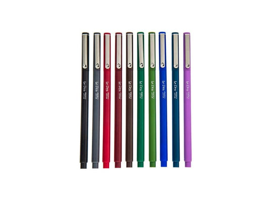 Uchida Of America 4300-10B 10-Piece 0.3 Point Size Le Pen Drawing Pen Set