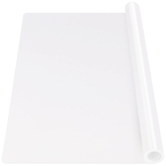 Gartful Oversize Translucent Silicone Mat, Countertop Protector, 27.6 x 19.7 inches Silicone Sheet for Crafts Resin Jewelry Casting Mat Pad Nonstick Table Placemat