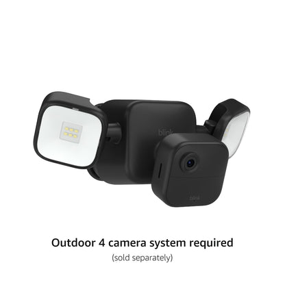 Blink Outdoor Floodlight Mount – Wire-free, 700 lumens, two-year battery life, set up in minutes