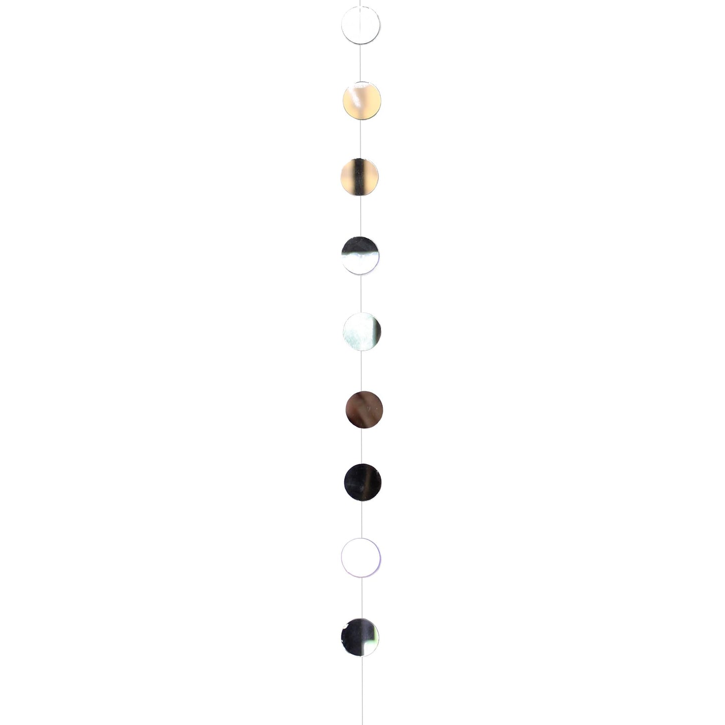 Mirror Garland Strand, 1 x 48 Inches, Real Mirror Sun Catcher Mobile