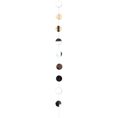 Mirror Garland Strand, 1 x 48 Inches, Real Mirror Sun Catcher Mobile