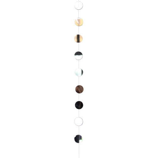 Mirror Garland Strand, 1 x 48 Inches, Real Mirror Sun Catcher Mobile