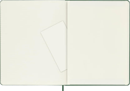 Moleskine Notebook, Extra Large, Ruled, Myrtle Green, Hard Cover (7.5 x 9.75)