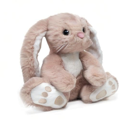 Bearington Boomer Easter Bunny Stuffed Animal - 10.5" Premium Soft Plush Easter Stuffed Animals for Everyday Cuddles and Playtime - Adorable Bunny Rabbit Plush Gift for Babies, Toddlers, and Kids