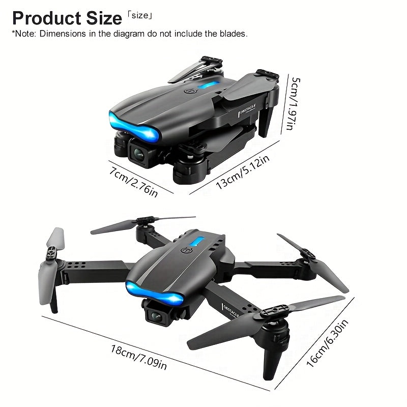 with 2 Batteries NEW Drone MAX Upgrade Edition Drone with Screen Control, Dual Camera, Obstacle Avoidance, Brushless Motor, Foldable Arms, Ldeal for Night Flying, Remote Control with Screen