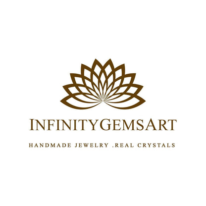 InfinityGemsArt Golden Pyrite Bracelets For Women Natural Birthstone Jewelry Micro Beads Beaded Stone Bolo Slider Crystals Gemstones, 14K Gold Plated Adjustable Chain, Gifts For Her