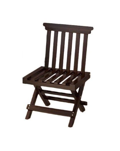 ZHEHUA Convertible Bamboo Stool with Back,Versatile Folding Stool for Home, Garden, Living Room, Kitchen, Bathroom, Bedroom - No Assemble Required