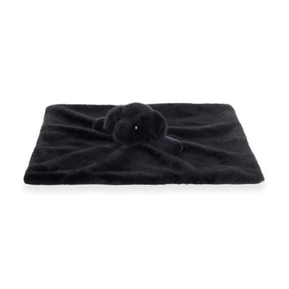 Apricot Lamb Black Labrador Security Blanket for Babies, Soft Loveys for Baby Boy and Girl, 14 Inches for Infant and Toddlers