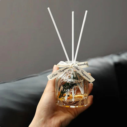 Candles Gift Set. Scented Candle and Aroma Reed Diffuser Set. Aromatherapy. Candles for Valentines Day, Housewarming, Birthday, Women and Men. Present for Mom, Dad. Lavender Candle (Lavender)