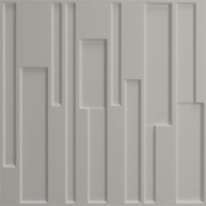 Ekena Millwork 19 5/8"W x 19 5/8"H Wigan EnduraWall Decorative 3D Wall Panel, Satin Hunt Club Green (Covers 2.67 Sq. Ft.