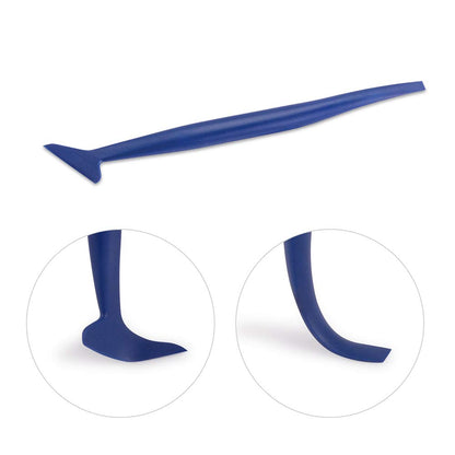 Gomake Vehicle Vinyl Wrap Tool Kit Window Tinting Tool Include 4 Inch Felt Squeegee, Retractable 9mm Utility Knife and Blades, Zippy Vinyl Cutter and Mini Go Corner Squeegee for Car Wrapping