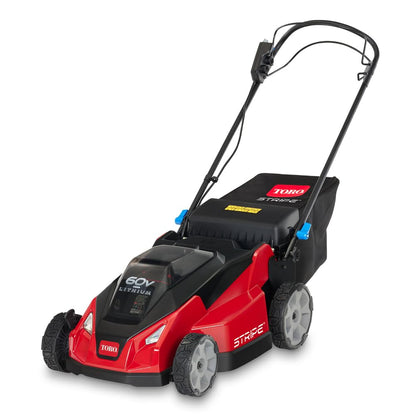 Toro 60V MAX* 21 in. Stripe® Self-Propel Lawn Mower - Battery/Charger Not Included