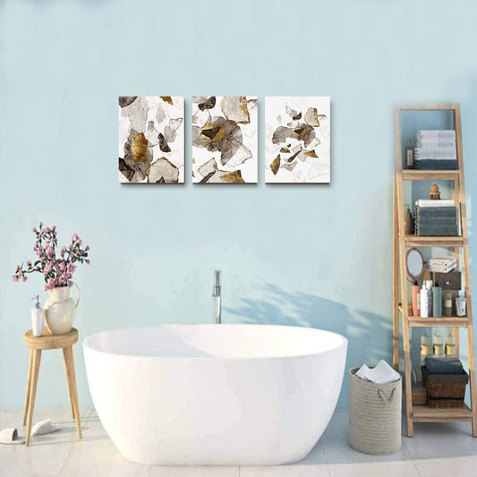 MHARTK66 Abstract Canvas Wall Art Living room,Wall Art for Bedroom,3 Panel Wall Art, Minimalist Wall Art Canvas Artwork Paintings, Colorful Pictures for Modern Farmhouse Kitchen Bathroom Office,20x28
