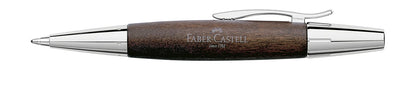 Faber-Castell e-motion Ballpoint Pen - Pearwood Dark Brown