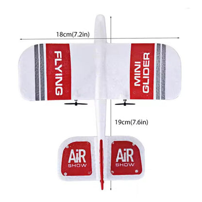 GoolRC KF606 RC Plane, 2.4Ghz Remote Control Airplane, EPP Foam Fixed Wing Plane, RTF Ready to Fly Gliding Aircraft Model Toys with 3 Battery for Beginner