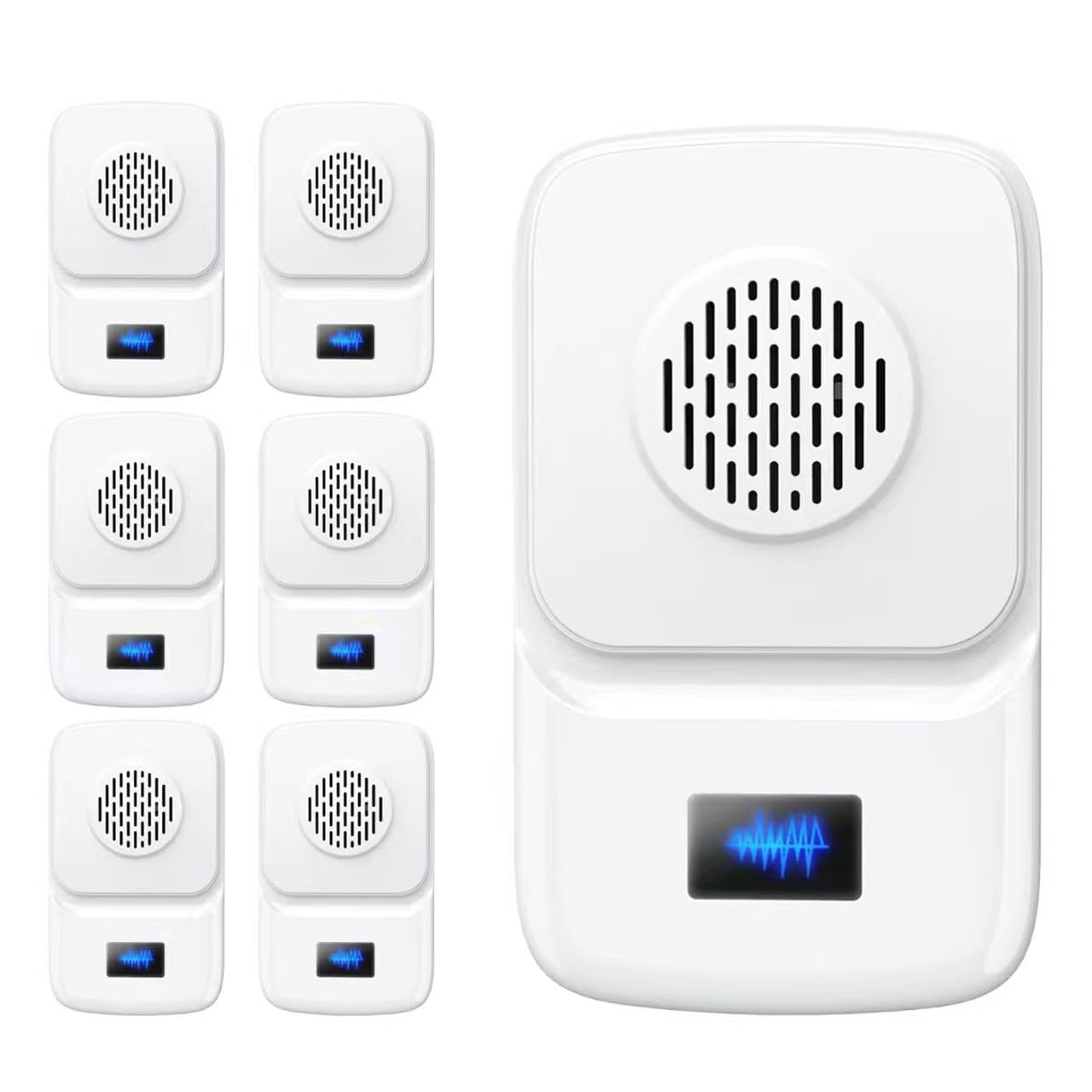 Ultrasonic Repellen Indoor Insect Repeller, Insect Control, Repellent Roach, Mouse, Bugs, Mosquito, Mice, Spider, Ant (6 Pack)